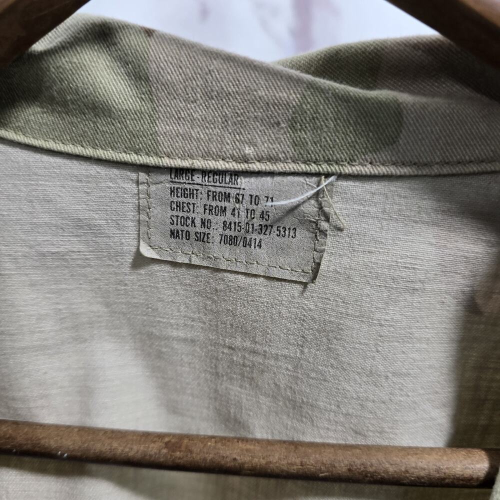 Vintage Desert Camo Jacket Mens Large Regular Coat Shirt 3 Color Air Force - Picture 3 of 11